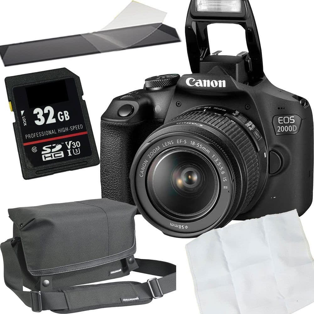 EOS 2000D + EF-S18-55 mm Spiegelreflexkamera-Set Canon – MediaMarkt