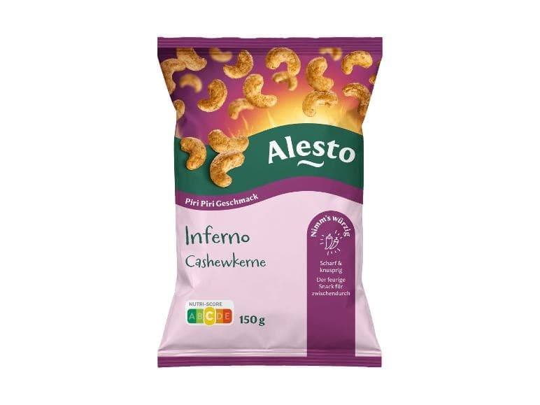 Inferno Cashewkerne, 150 g – Lidl