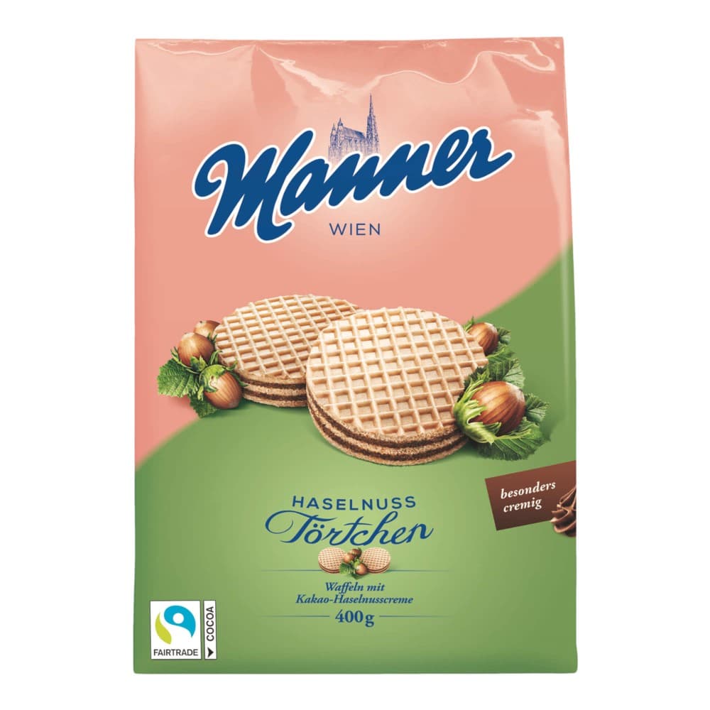Manner Neapolitaner Waffeln oder Törtchen 300 g - 400 g Angebot bei Müller