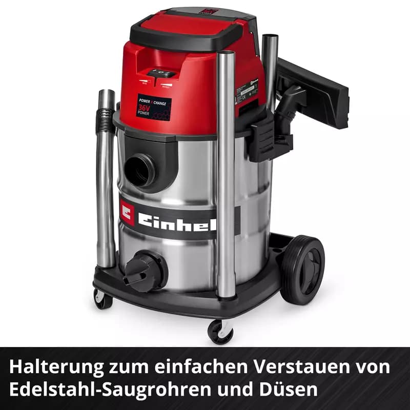 Akku-Nass- und Trockensauger TE-VC 36/25 Li S Solo Einhell – Zgonc