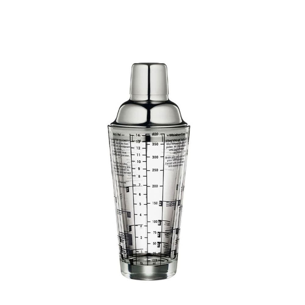 Cocktailshaker mit Rezepten, 400 ml – Müller