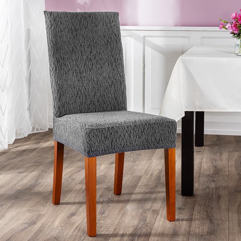 bella casa Jacquard-Stretch-Stuhlhusse, ca. 40 x 45 x 65 cm – Norma