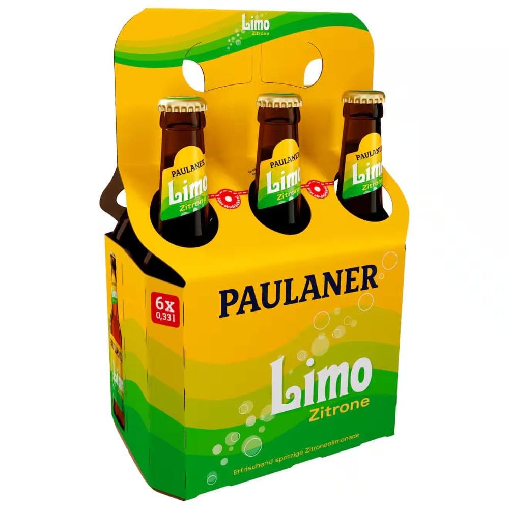 Paulaner Limo, 6 x 0,33 l – MPREIS