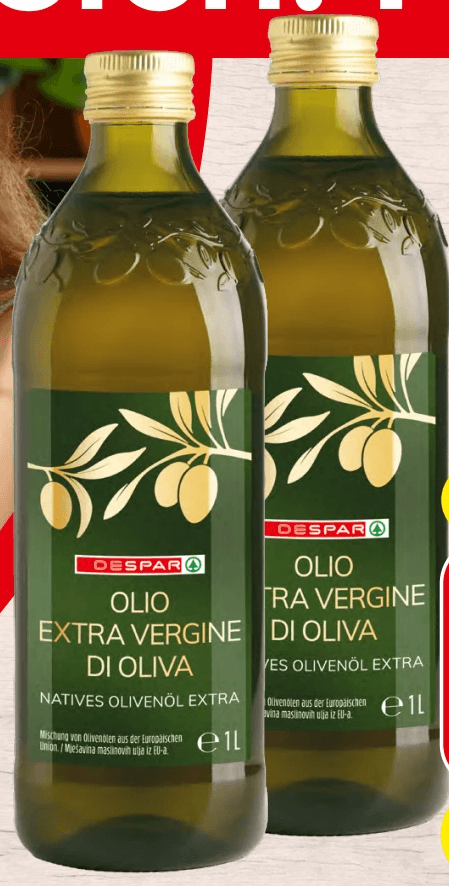 DESPAR Olio extra vergine di Oliva 1 Liter Angebot bei Spar
