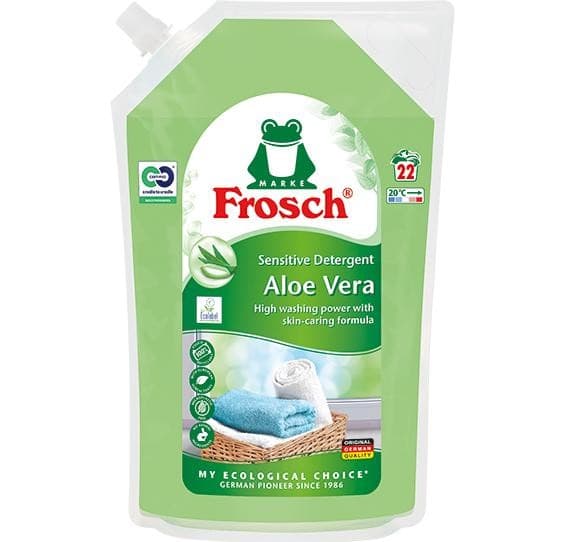 Frosch Waschmittel Nachfüll-Beutel Aloe Vera, 22 WG – Penny