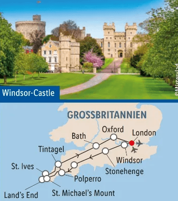 Südengland Rundreise, 8 Tage – Lidl Reisen