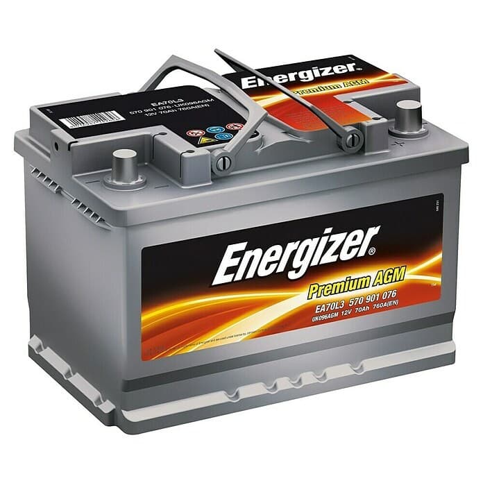 Energizer AGM-Batterie, 70Ah – Norma