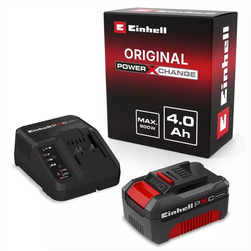 Starterset 18 V (4,0 Ah)-Akku PLUS Schnellladegerät Einhell – Zgonc