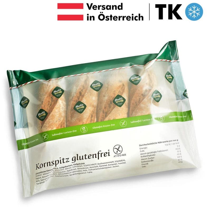 Haubis Kaisersemmel oder Kornspitz glutenfrei, 272-312-g-Packung – Spar