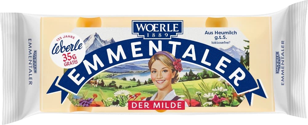 Emmentaler 500 g Woerle Angebot bei Billa