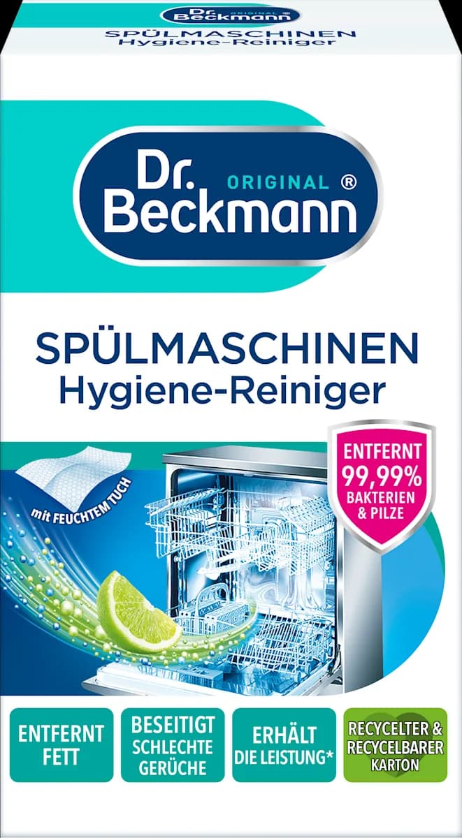 Dr. Beckmann Spülmaschinen Hygiene-Reiniger je 75 g Angebot bei Norma