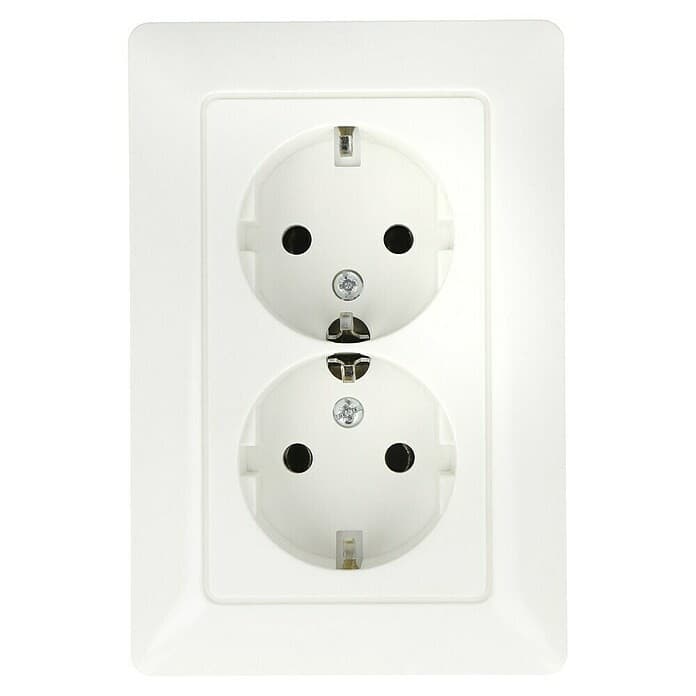 Schalterserie MIKRO Steckdose Voltomat Angebot bei Bauhaus