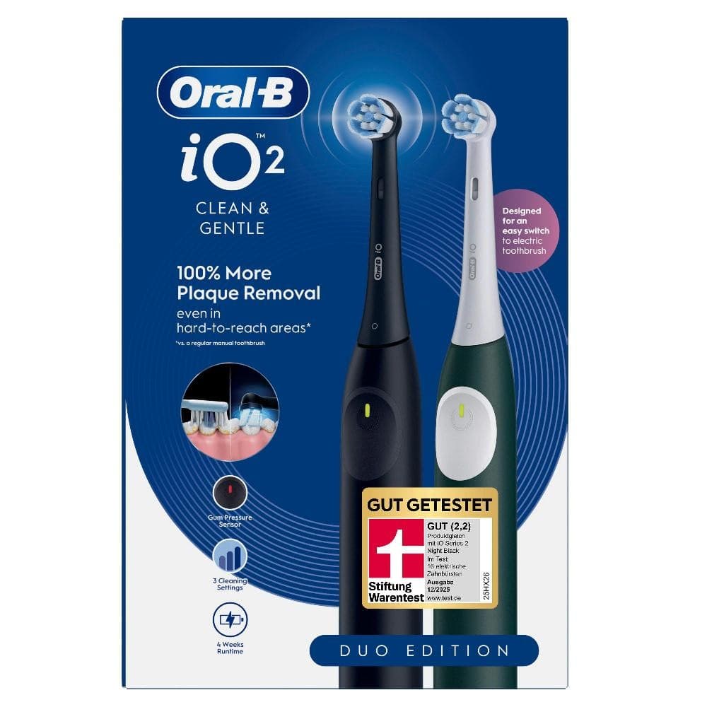 Oral-B Elektrische Zahnbürste iO Series 2 Duo – Expert