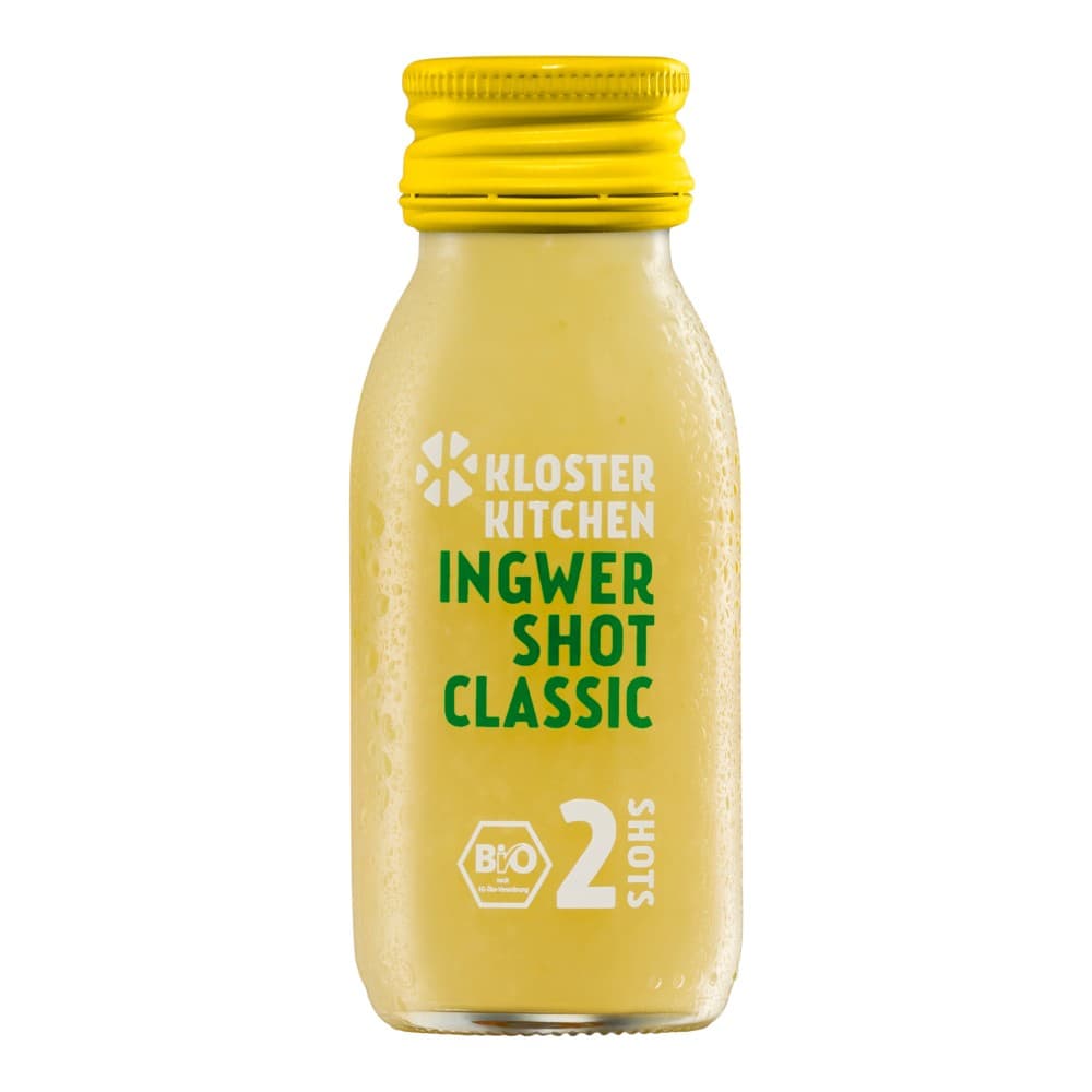 Klosterkitchen Bio-Ingwer Shot, 60 ml – Eurospar