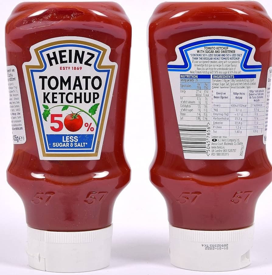 Heinz Ketchup -50 % Zucker 960 g Angebot bei Maximarkt