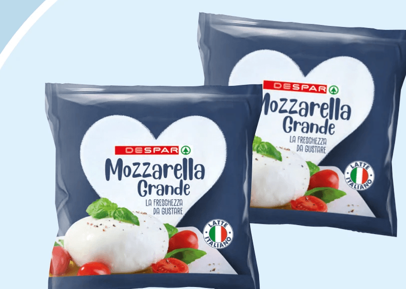 DESPAR Orig. ital. Mozzarella grande, 200 g – Eurospar