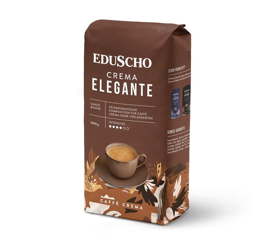 Eduscho Crema Elegante Kaffee, 1 kg – MPREIS