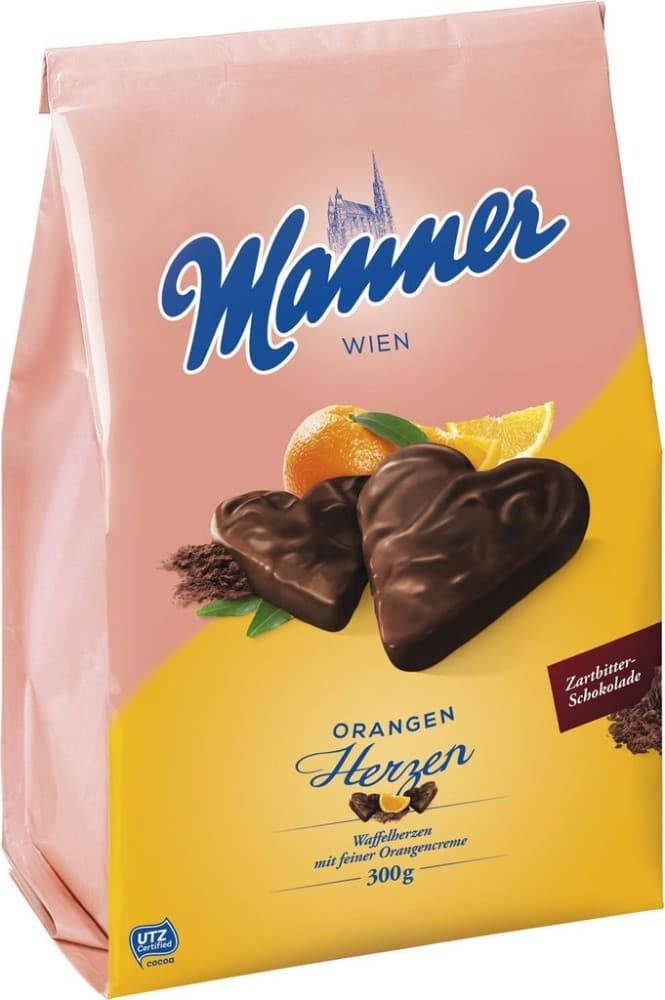 Manner Mignon oder Waffelherzen, 300 g/400 g – Penny