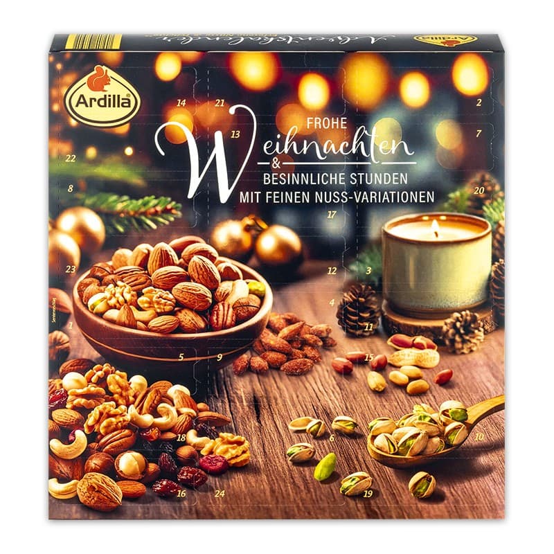 Ardilla Nuss Adventskalender, 600 g – Norma