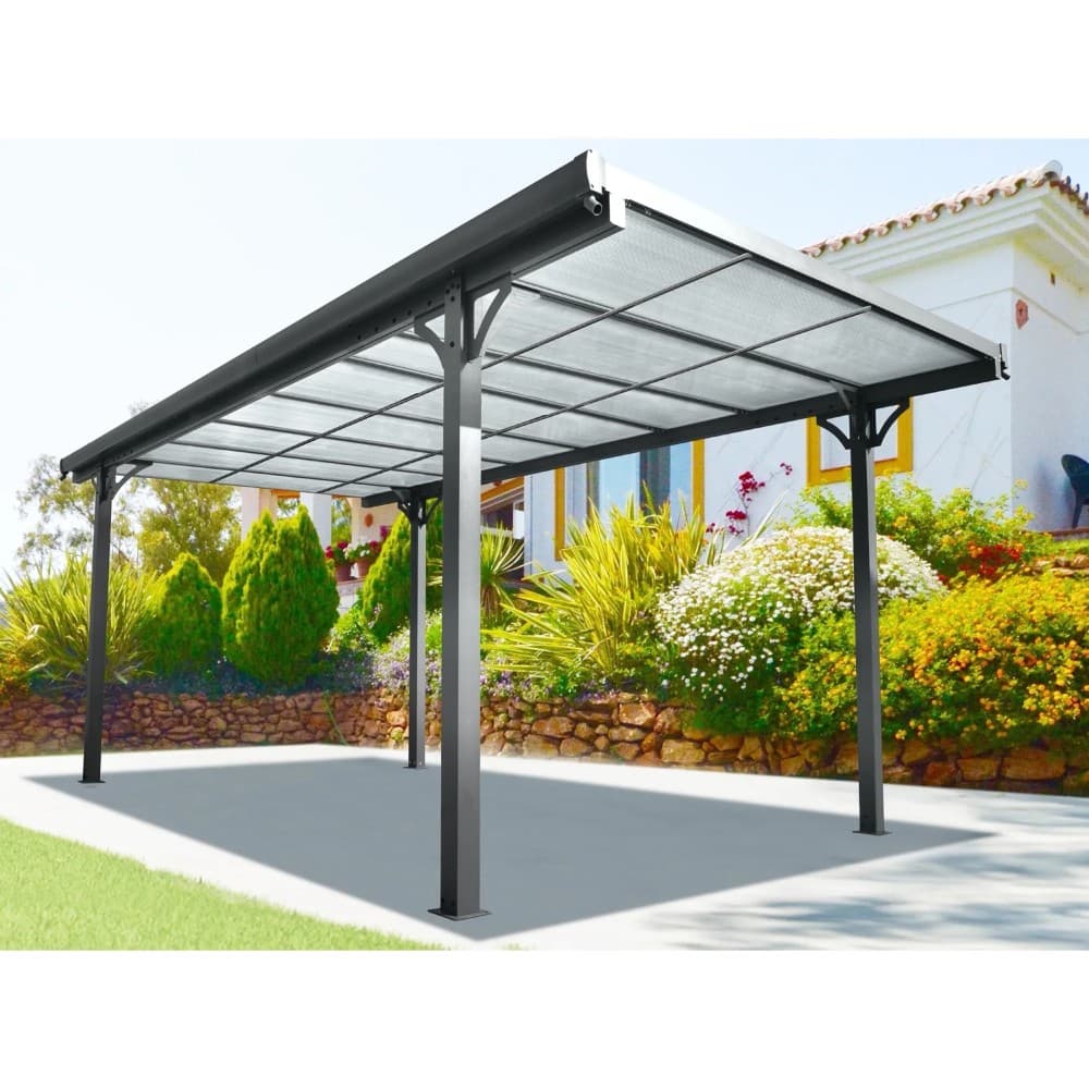 Metall-Einzelcarport – Obi