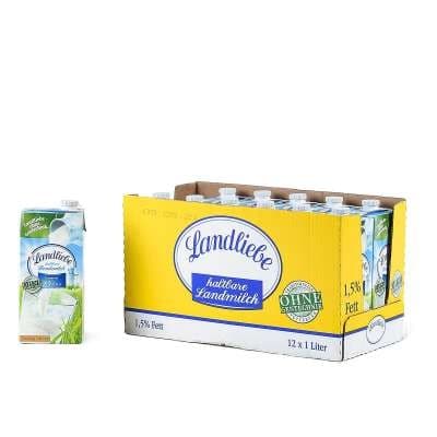 Haltbare Landmilch 1 Liter LANDLIEBE Angebot bei Norma