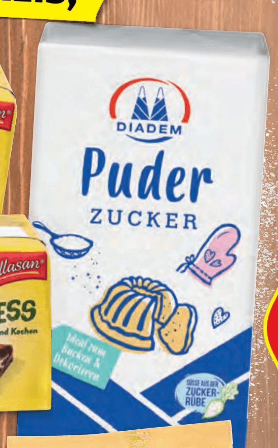 Diadem Puderzucker, 250 g – Hofer
