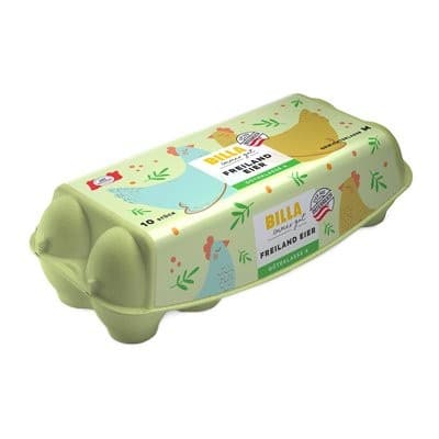 BILLA immer gut Freilandeier, 10 Stück – Billa