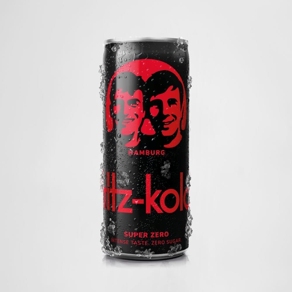 Fritz Kola oder Fritz Kola super zero, 0,33-Liter-Dose – Interspar