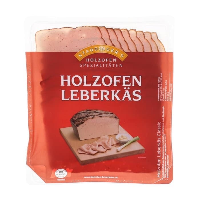 Staudinger Holzofen Leberkäse, per 100 g – Billa