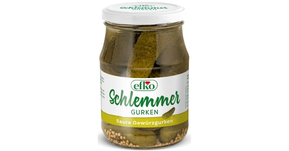 Schlemmergurken, 320 g oder 330 g – Maximarkt