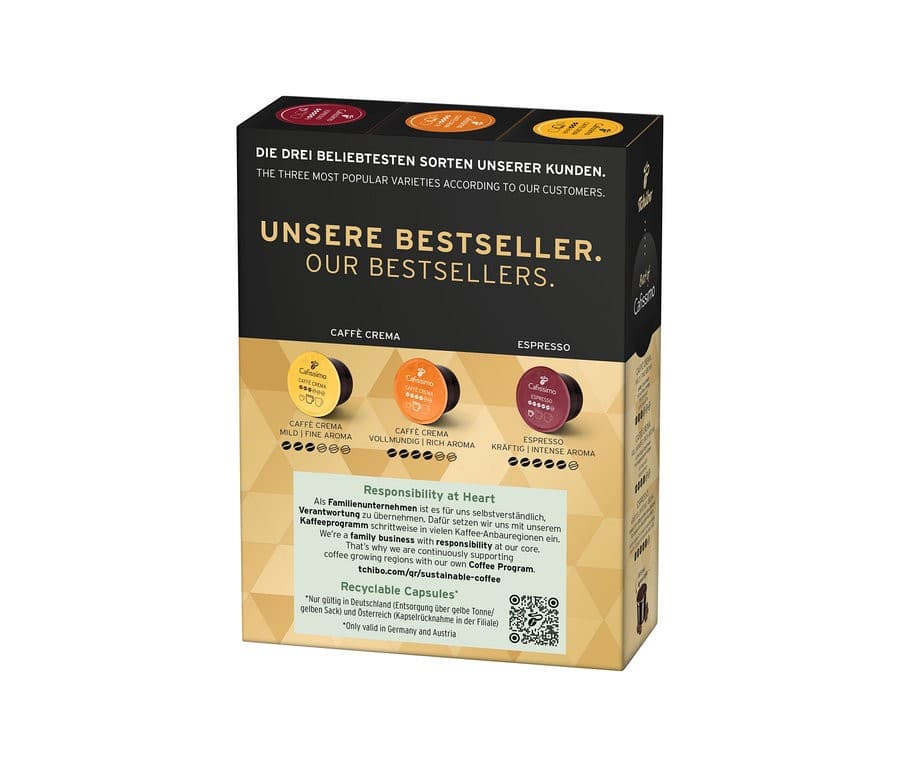 Cafissimo Crema oder Espresso, 30 Kapseln Tchibo – Penny