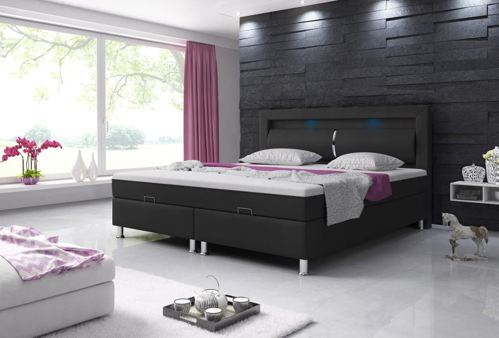 Boxspringbett MILANO, ca. 180 x 200 cm INTER – Norma
