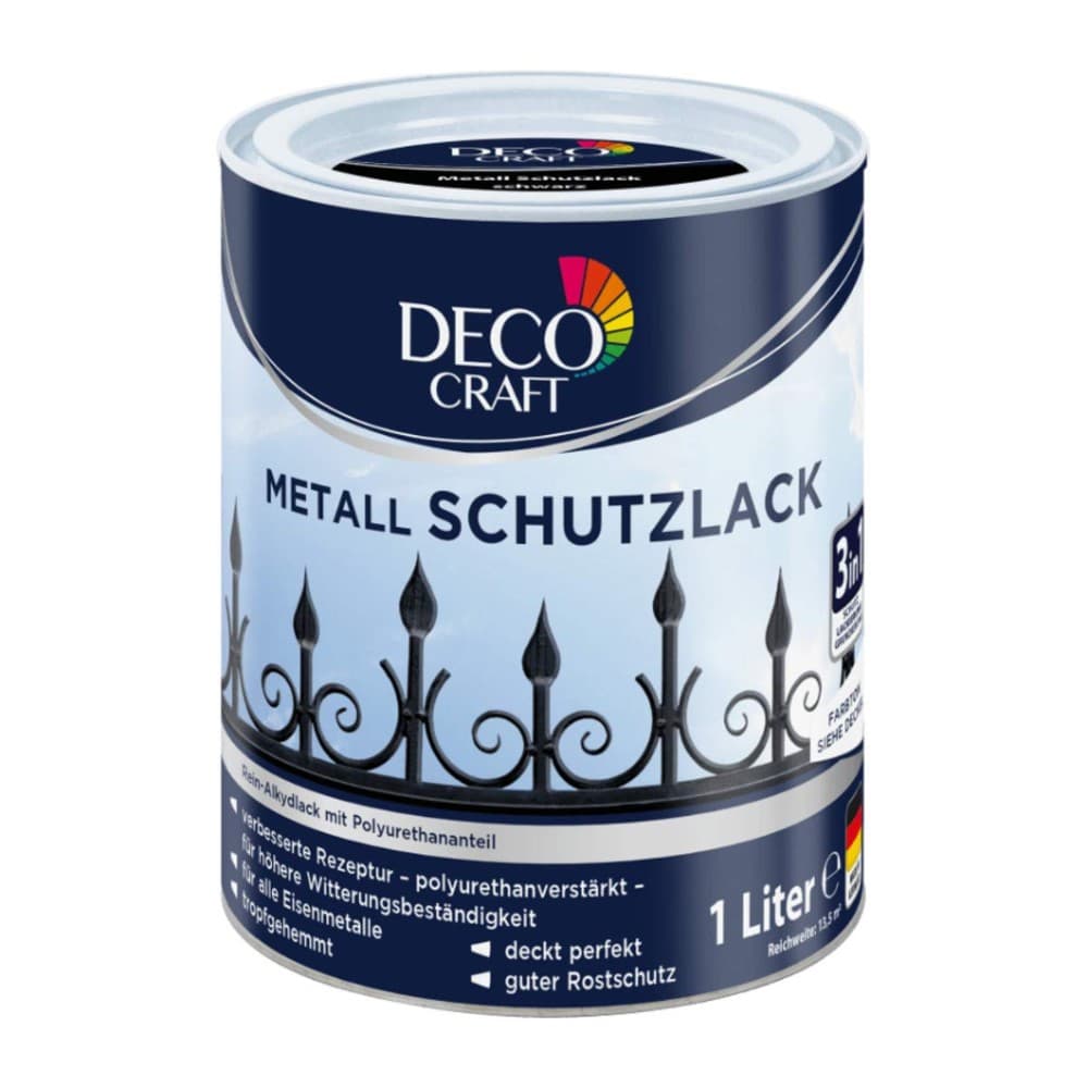 Metall-Schutzlack, 1 l DECO CRAFT – Hofer