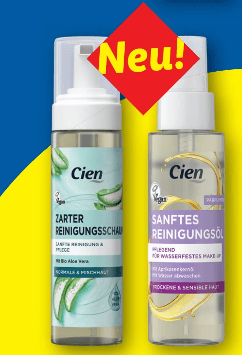 Cien Reinigungsschaum oder Reinigungsöl – Lidl