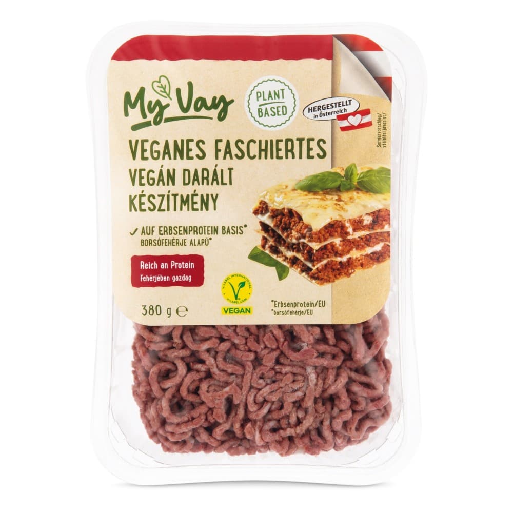 XXL Veganes Faschiertes, 380 g My Vay – Hofer