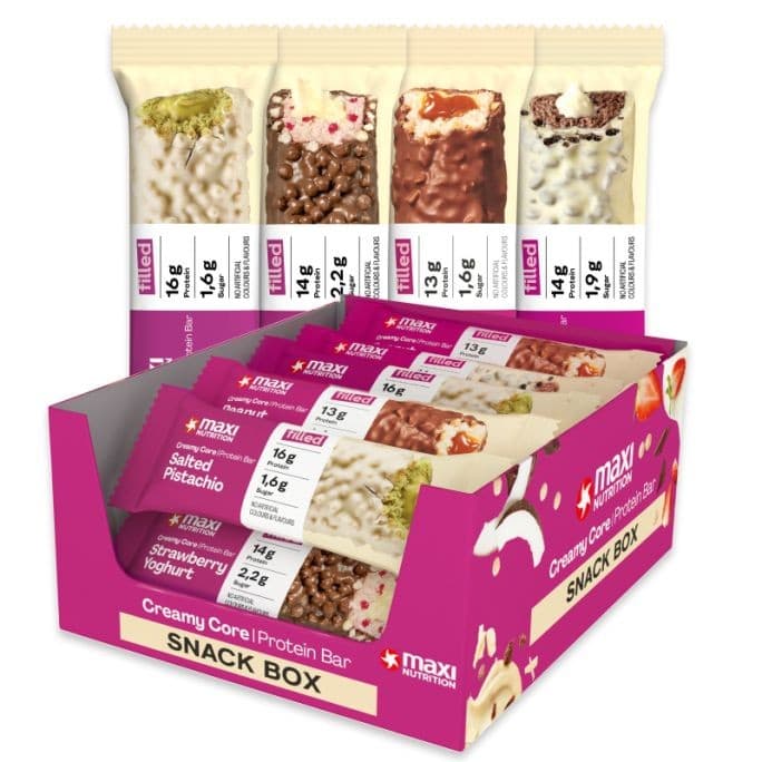 MaxiNutrition Creamy Core oder Waffle Bar, 39 - 45 g – Adeg