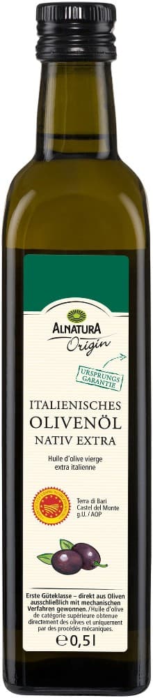 Alnatura Olivenöl nativ extra, 0.5 l – MPREIS