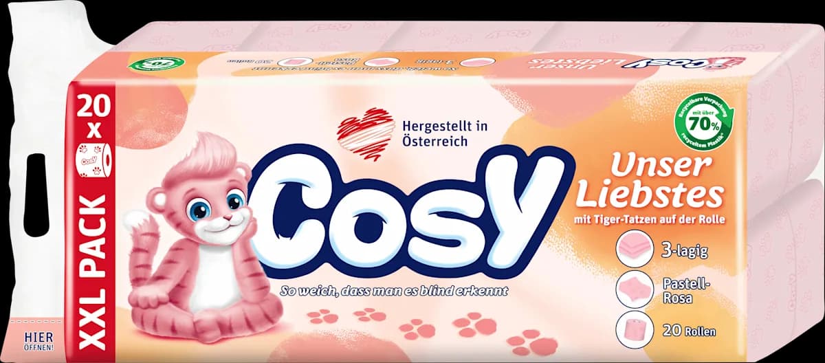 Cosy Toilettenpapier 20 Rollen Angebot bei Bipa