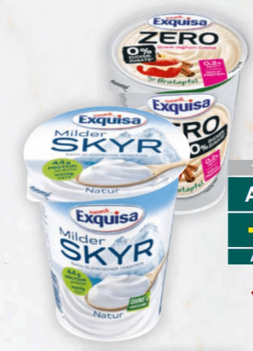 Exquisa Skyr od. Topfencreme, 375 g - 400 g – Billa Plus