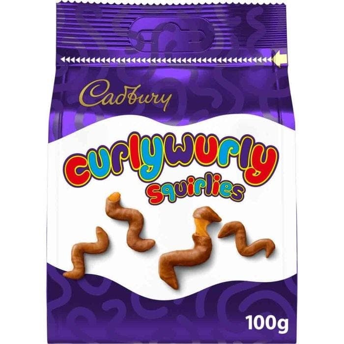 Curlywurly Squirllies, 100 g Cadbury – Norma