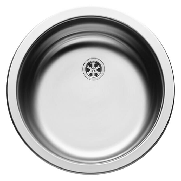 Admiral Einbauspüle CR Ø 45 cm, H 15 cm Angebot bei Bauhaus