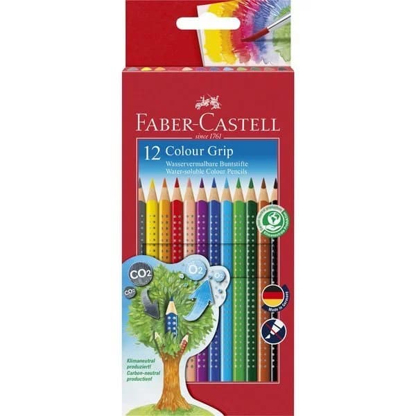 Faber-Castell Buntstifte Grip 12 Stück Angebot bei Maximarkt