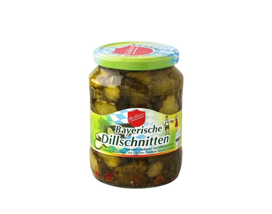 Bayerische Sandwichgurken/Dillschnitten, 670 g Kochholzer – Norma