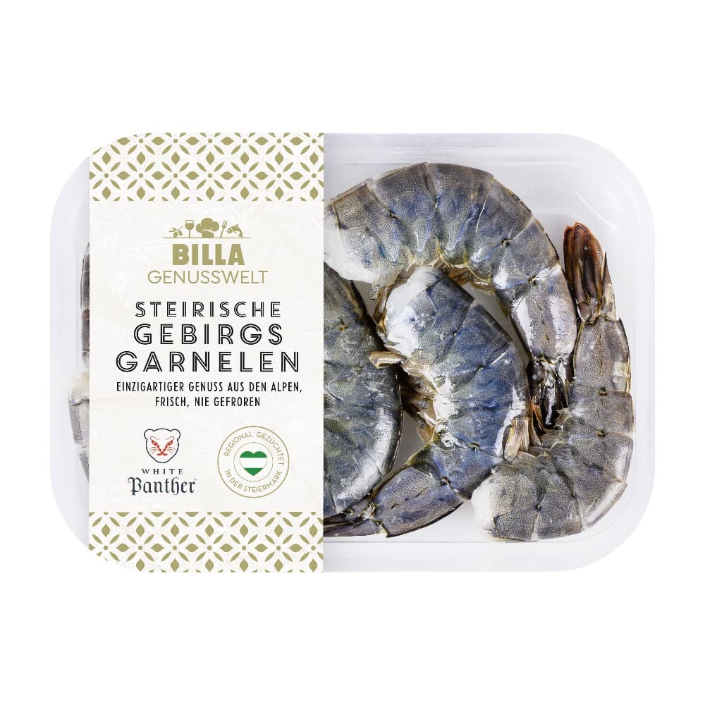 BILLA GENUSSWELT steirische Gebirgsgarnelen, 130 g – Billa Plus