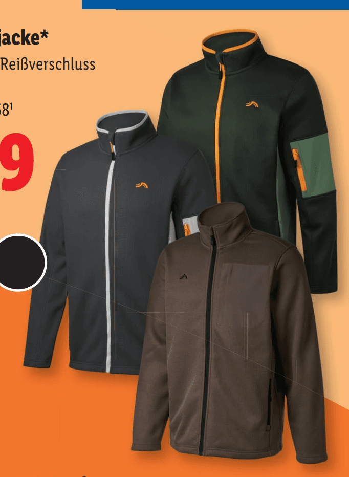 Herren Strickfleecejacke CRIVIT – Lidl