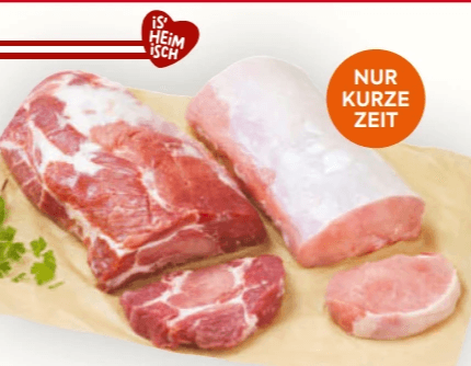 Österreichisches Karree od. Schopf, per Kilo – Billa