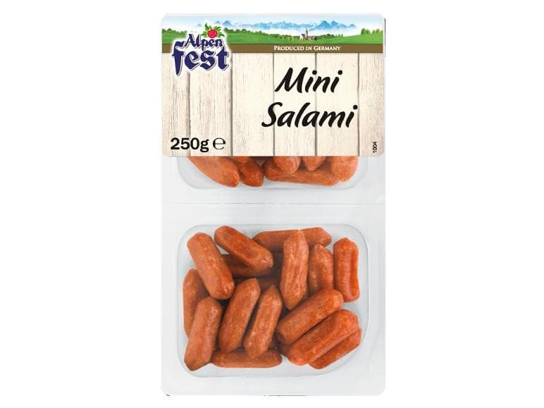 Alpenfeststyle Salami Snack, 250 g – Lidl