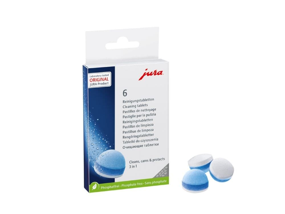 3-Phasen-Reinigungstabletten, 6er Pack Jura – Expert