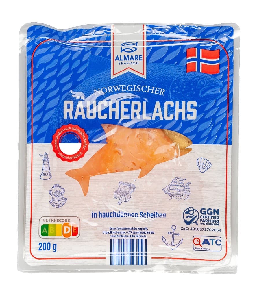 Räucherlachs, 200 g Almare Seafood – Hofer