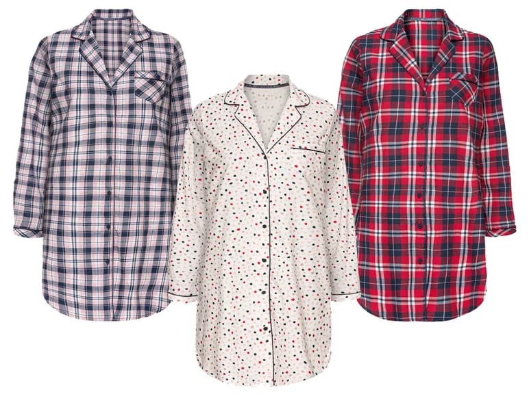 Damen Flanell-Bigshirt Esmara Angebot bei Lidl